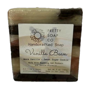 SOLD OUT!!! Vanilla Bean Soap Bar, Warm Vanilla Scent